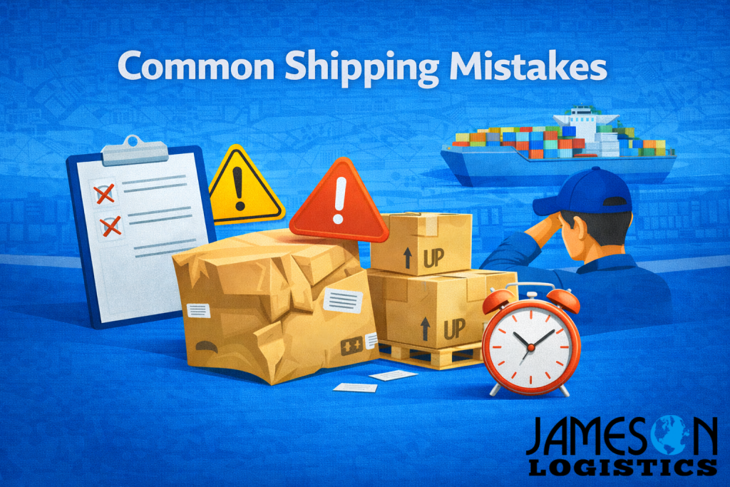 Common Shipping Mistakes and How to Avoid Them - Jameson Logistics